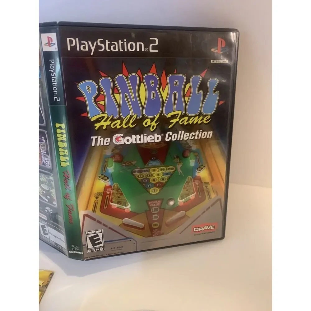 Pinball Hall of Fame: The Gottlieb Collection (Sony PlayStation 2, 2004) Ps2